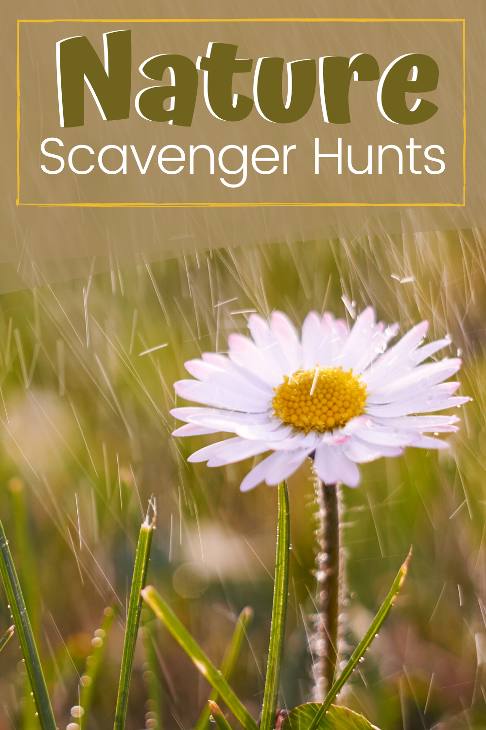 As the weather begins to warm up, why don't you plan some nature scavenger hunts for the kids? They can be done in the neighborhood or backyard.