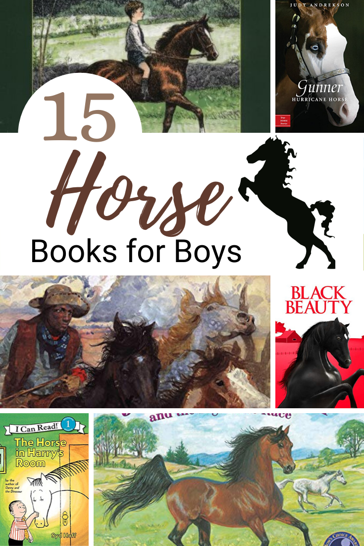 Looking for a way to engage your boys in a good book this summer? Try one or more of these horse books for boys! They also make great read-alouds.