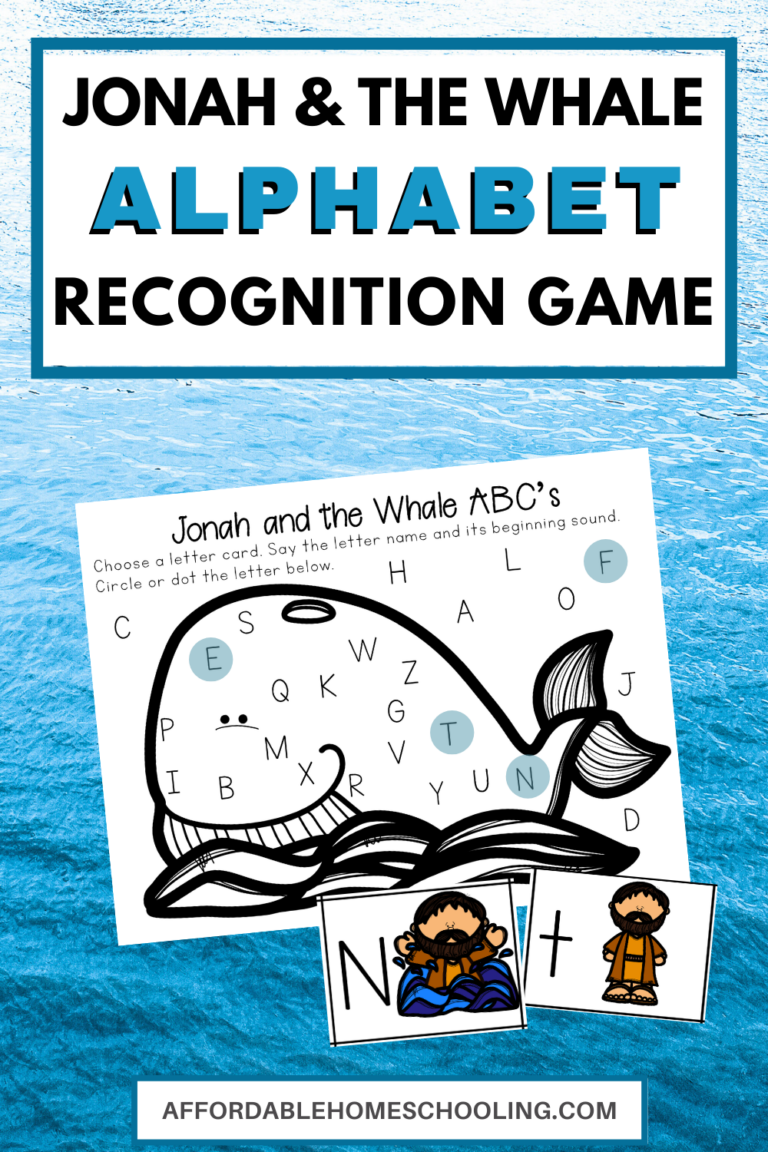 Jonah and the Whale ABC Game