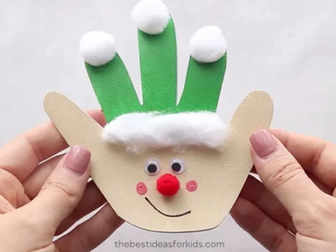 Image for Christmas Handprint Cards