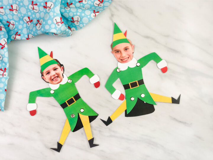 Image for Free Printable Buddy The Elf Craft For Kids