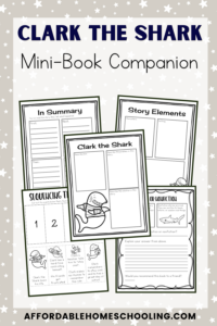 Free Clark the Shark Printables for Elementary Ages
