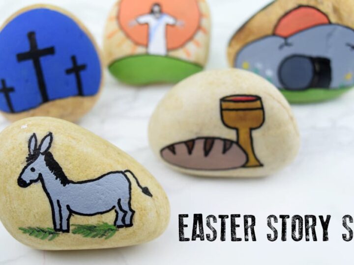 Image for DIY Easter Story Stones for Kids to Make