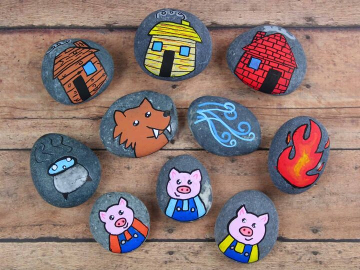 Image for 3 Little Pigs Story Stones