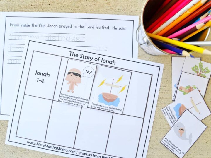 Image for Jonah and the Whale Activities for Kids