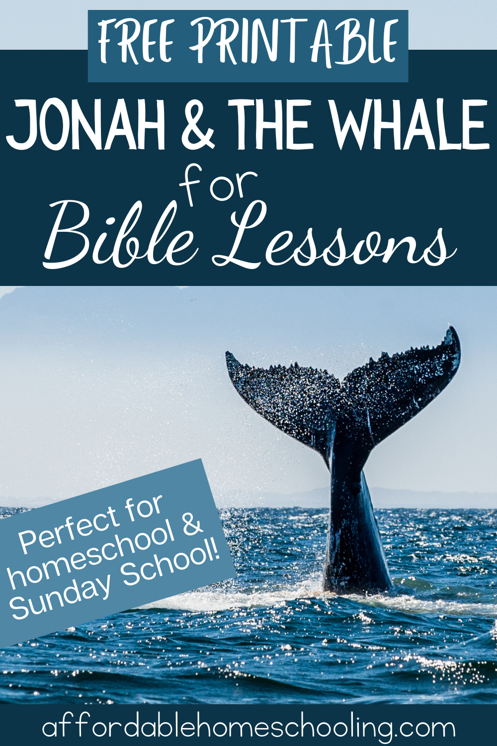 Free Jonah and the Whale Printable for Kids