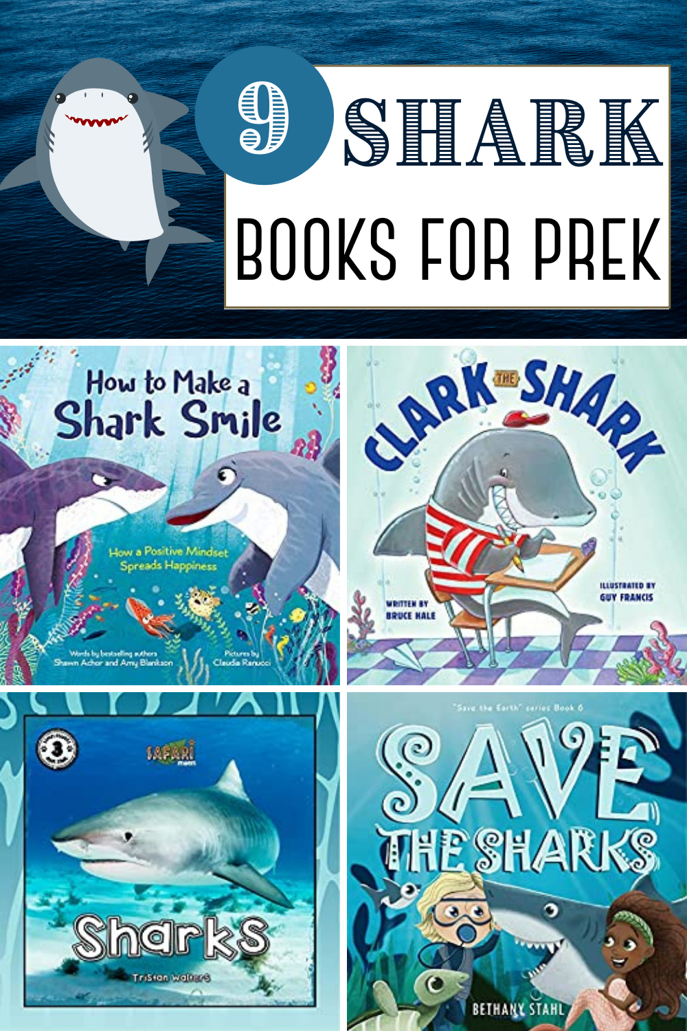 9 Engaging Shark Books for Preschoolers to Read