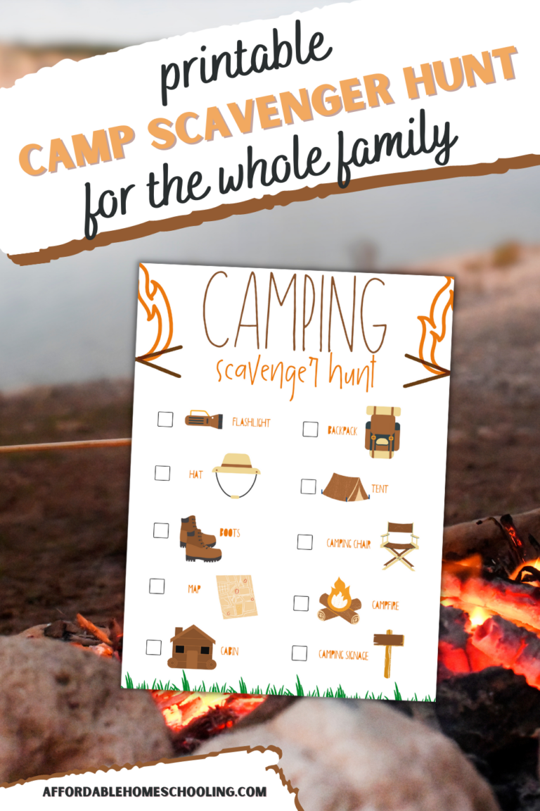 Camping Scavenger Hunt Clues