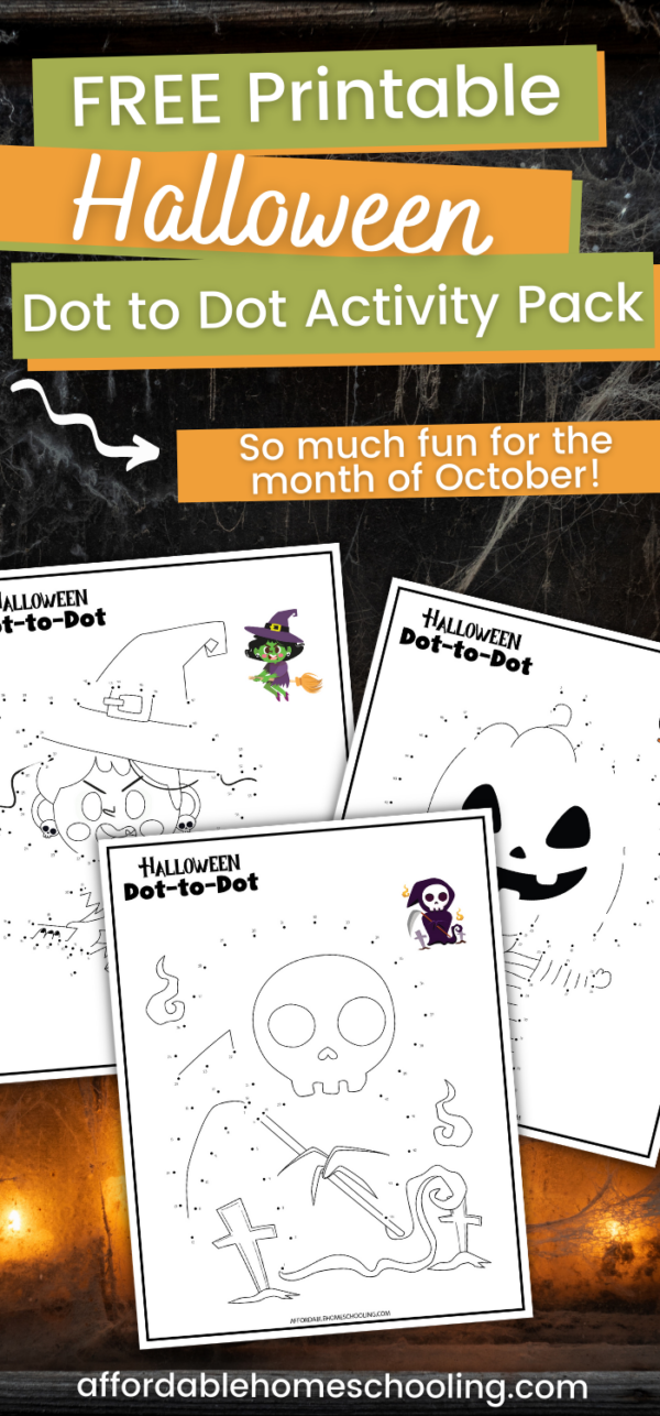 Free Printable Halloween Dot to Dots for Big Kids