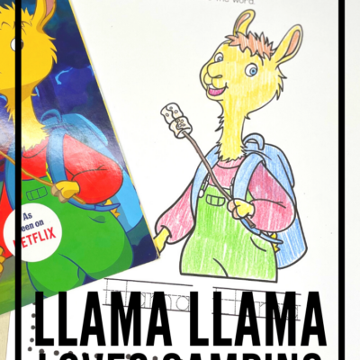 Llama Llama Loves Camping Printables