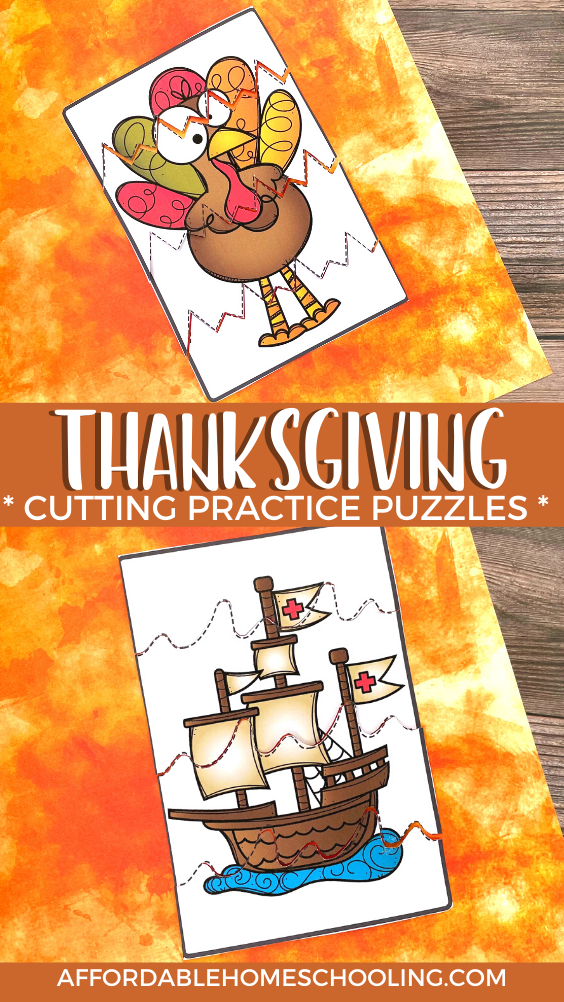Thanksgiving Cutting Activity