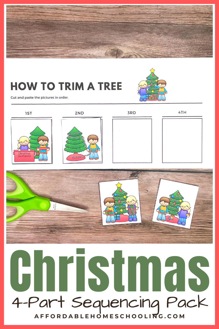 Christmas Sequencing Worksheets