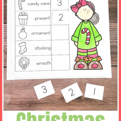 Cut and Paste Christmas Worksheets