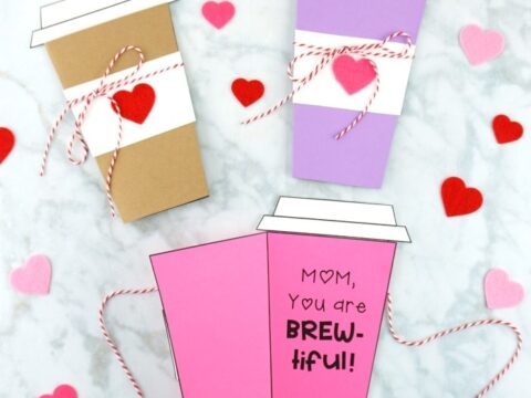 Image for Mother’s Day Coffee Card Template