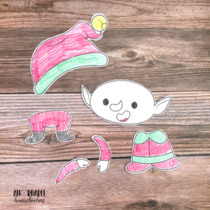 Free Printable Elf Craft Template for Kids of All Ages