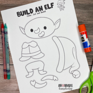 Free Printable Elf Craft Template for Kids of All Ages