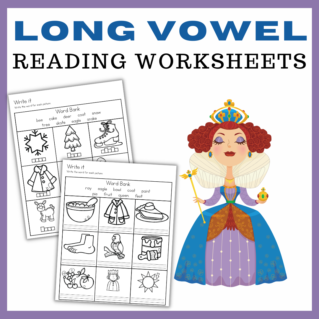 Free Printable Long Vowel Worksheets for Young Readers