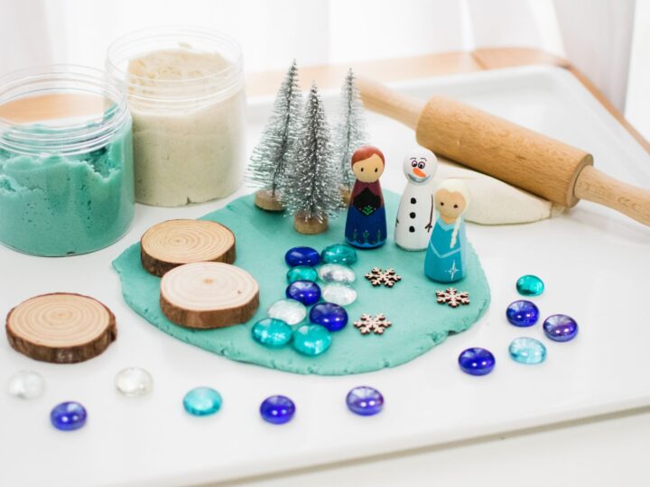 Image for Frozen Play Dough Kit- DIY Gift for Kids