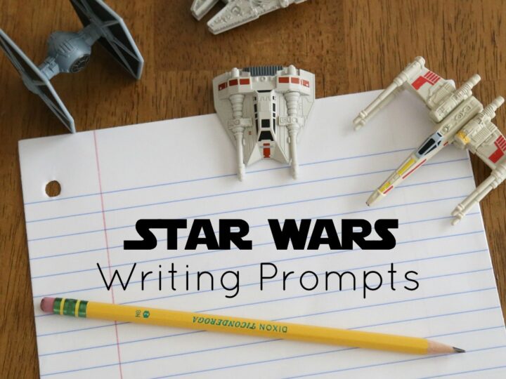 Image for Printable Star Wars Writing Prompts