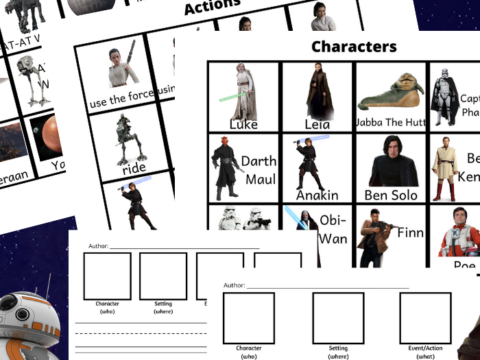 Image for Free Star Wars Writing Set