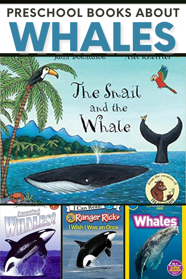 Whale Books for Preschoolers