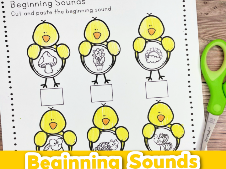 Image for Spring Cut and Paste Worksheets