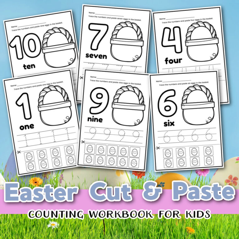 Free Easter Cut and Paste Printables