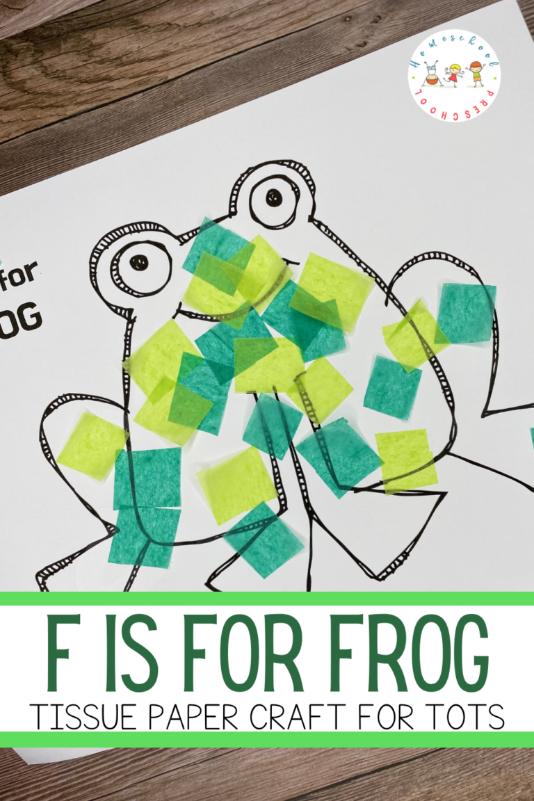Simple Frog Craft for Toddlers