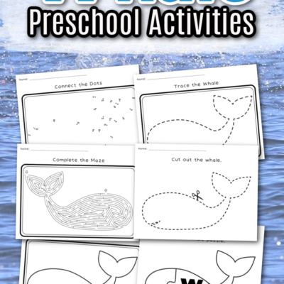 Whale Activities for Preschoolers