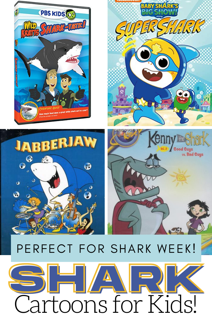 4 Exciting Cartoons About Sharks for Kids