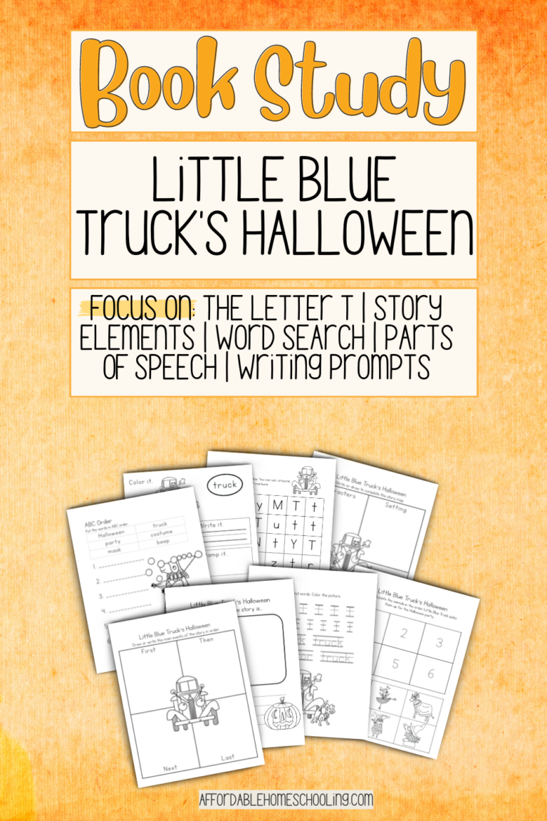 Little Blue Truck’s Halloween Activities