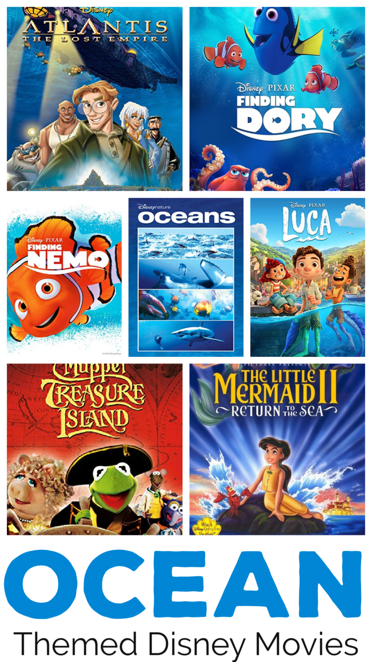 Ocean Themed Disney Movies