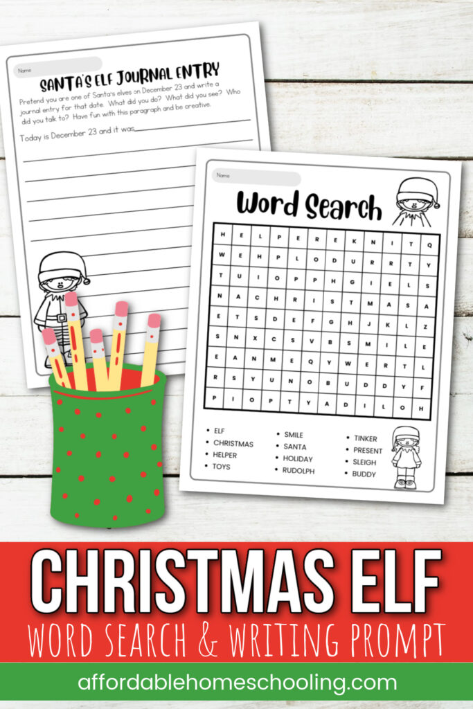 Free Printable Elf Activities for Kids