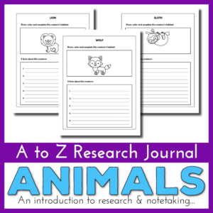 A to Z Animal Research Journal