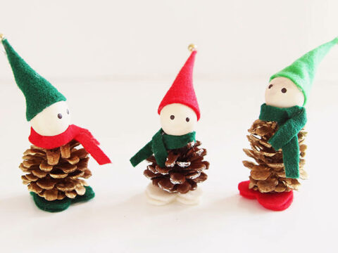 Image for How To Make Pinecone Elves
