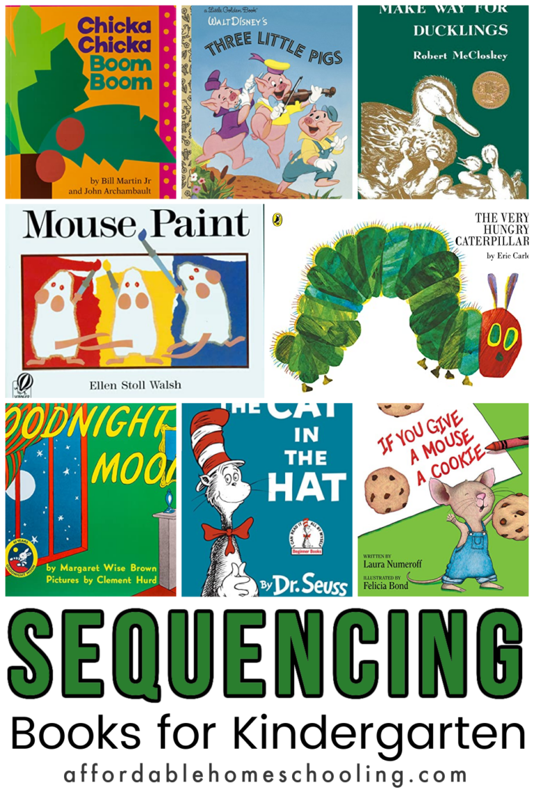 Sequencing Books for Kindergarten