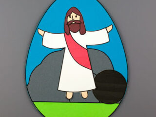 Image for He Is Risen Easter Egg Craft