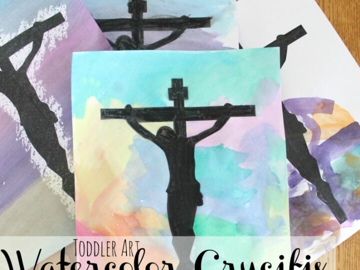 Image for Easy Holy Week Watercolor Art