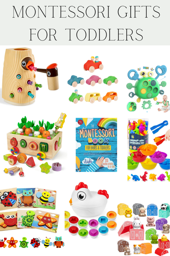 montessori toys for toddlers collage