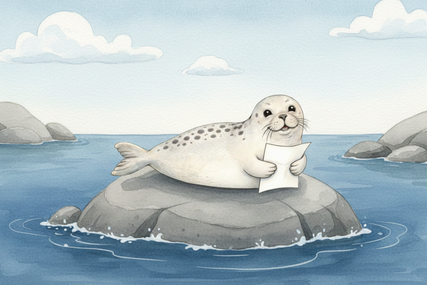 Learning Letters from Pebble the Seal!