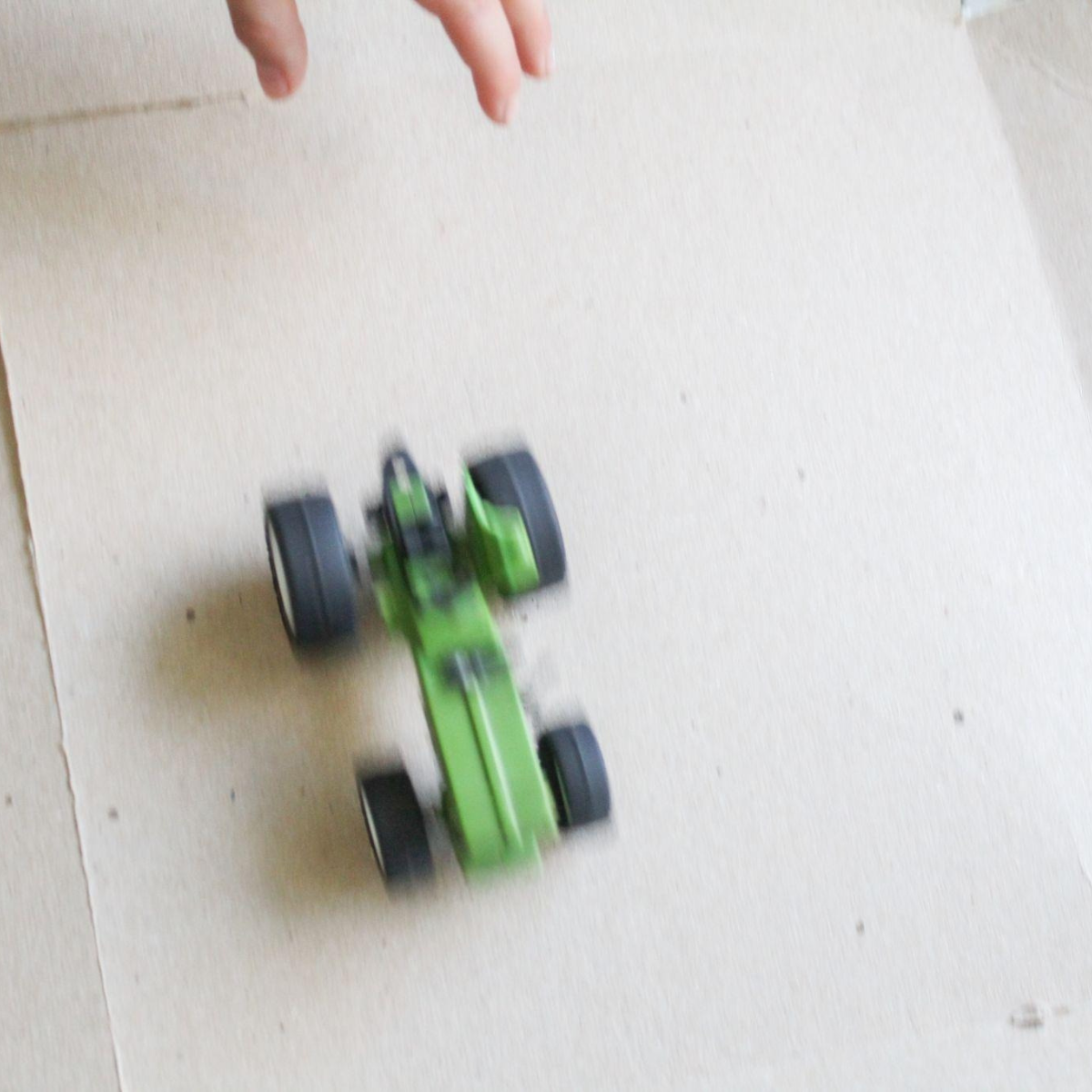 Simple machine building experiment - car ramps.