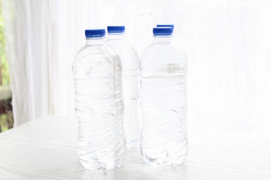 chill the water bottles