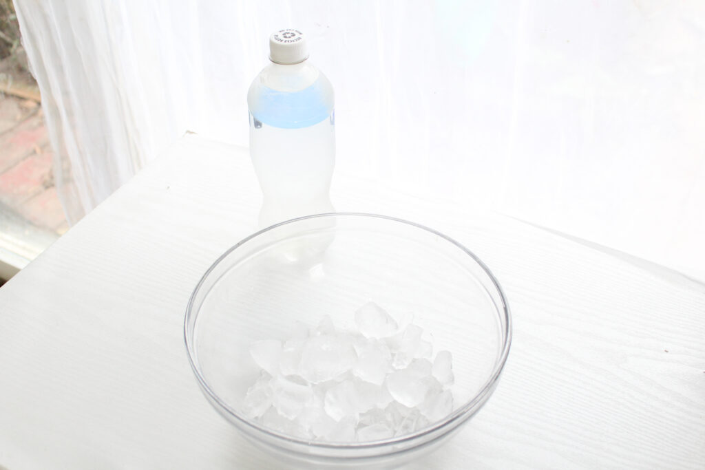 materials for instant ice experiment
